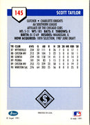 1991 Line Drive AA Scott Taylor