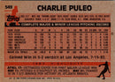 1983 Topps Charlie Puleo