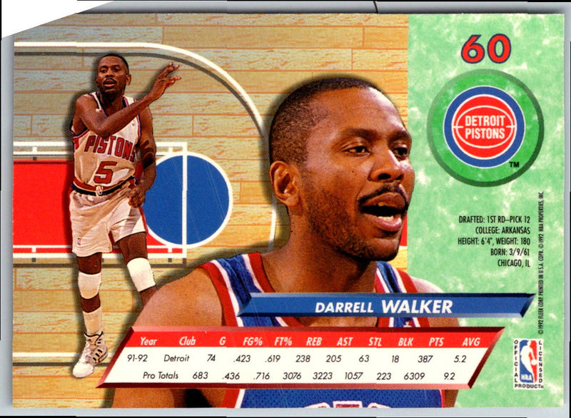 1992 Ultra Darrell Walker