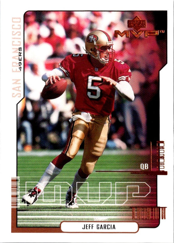 2000 Upper Deck MVP Jeff Garcia #156