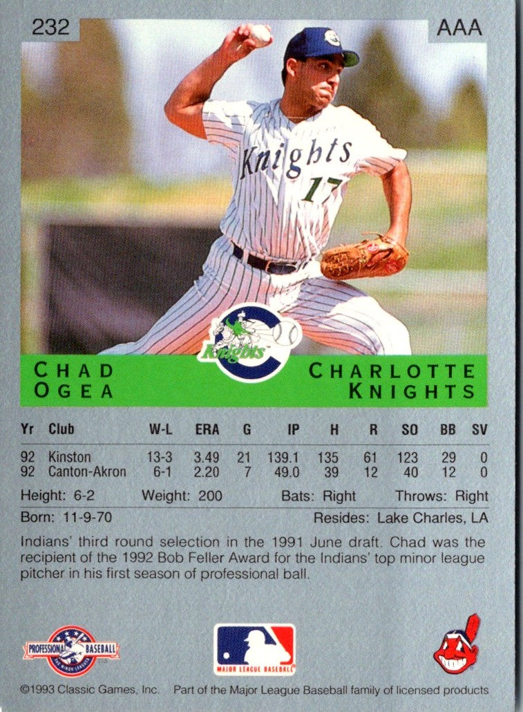 1993 Classic Best Chad Ogea