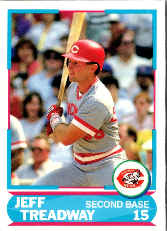 1988 Score Young Superstars II Jeff Treadway #26
