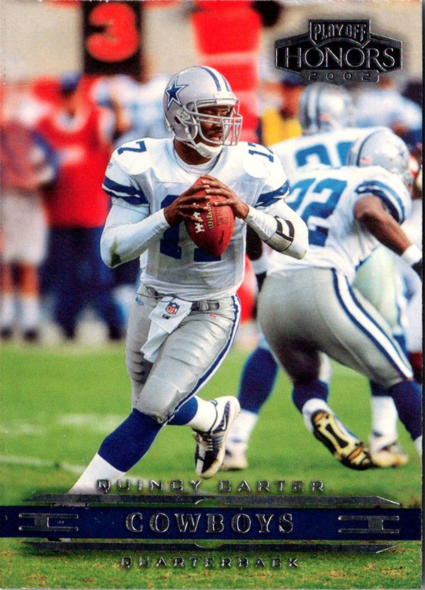 2002 Playoff Honors Quincy Carter #23