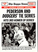 2018 Topps Heritage 50th Anniversary Buybacks World Series Game 6 Tiger 10-Run Inning Ties Mark
