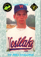 1990 Classic Draft Picks Mike Lieberthal #3