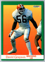 1991 Fleer David Grayson #35