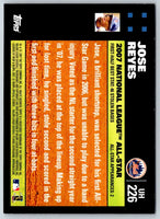 2007 Topps Updates & Highlights Jose Reyes #UH226
