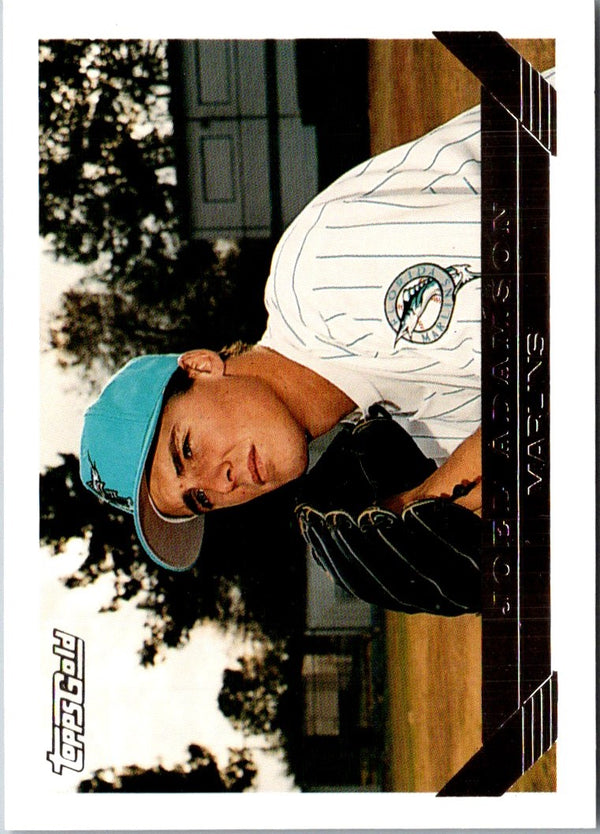 1993 Topps Gold Joel Adamson #613 Rookie