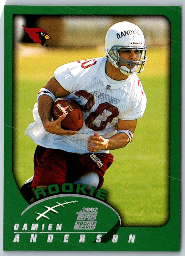 2002 Topps Damien Anderson #367 Rookie
