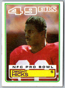 1983 Topps Dwight Hicks