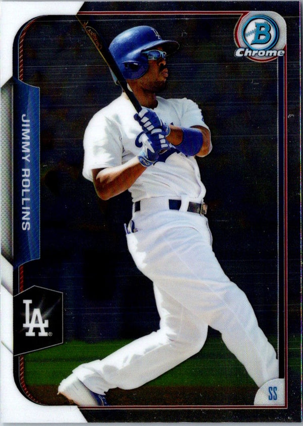 2015 Bowman Chrome Jimmy Rollins #34