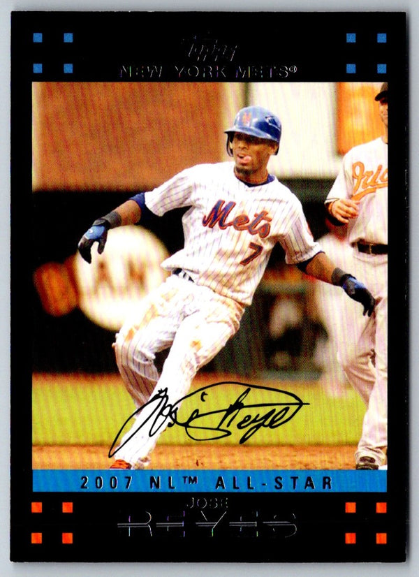 2007 Topps Updates & Highlights Jose Reyes #UH226