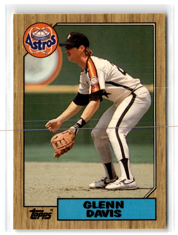 1987 Topps Tiffany Glenn Davis #560