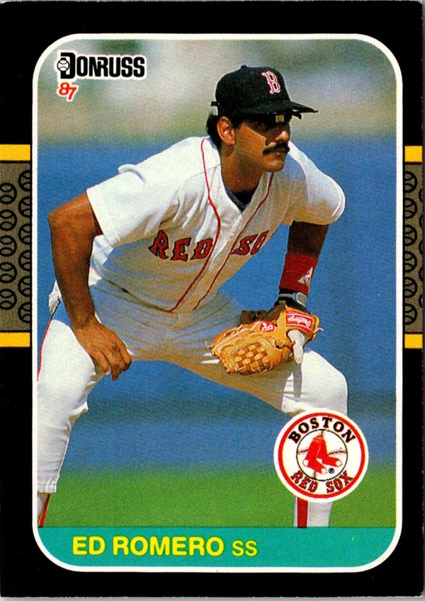 1987 Donruss Ed Romero #606