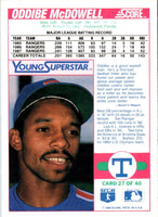 1988 Score Young Superstars II Oddibe McDowell #27