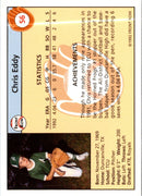 1992 Front Row Draft Picks Chris Eddy