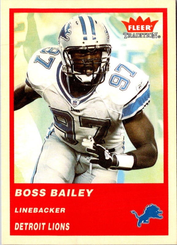 2004 Fleer Tradition Boss Bailey #110