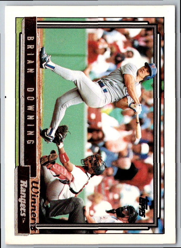 1992 Topps Gold Winners Brian Downing #173