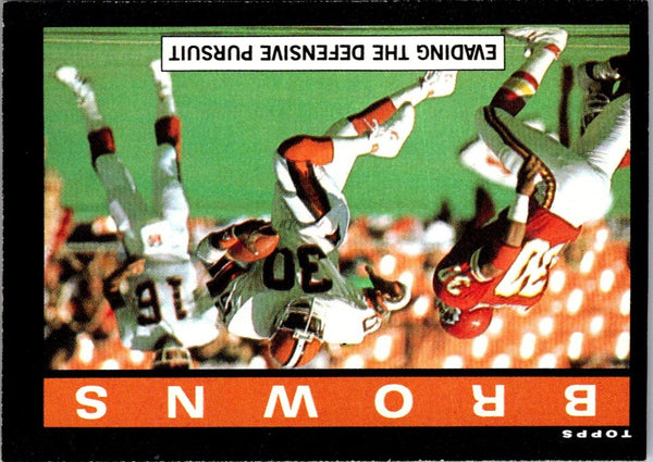 1985 Topps Browns Team Leaders #221