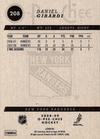 2008 O-Pee-Chee Daniel Girardi #208