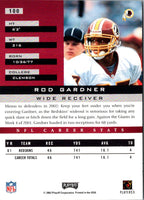 2002 Playoff Honors Rod Gardner #100