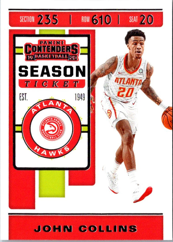 2019 Panini Contenders John Collins #46