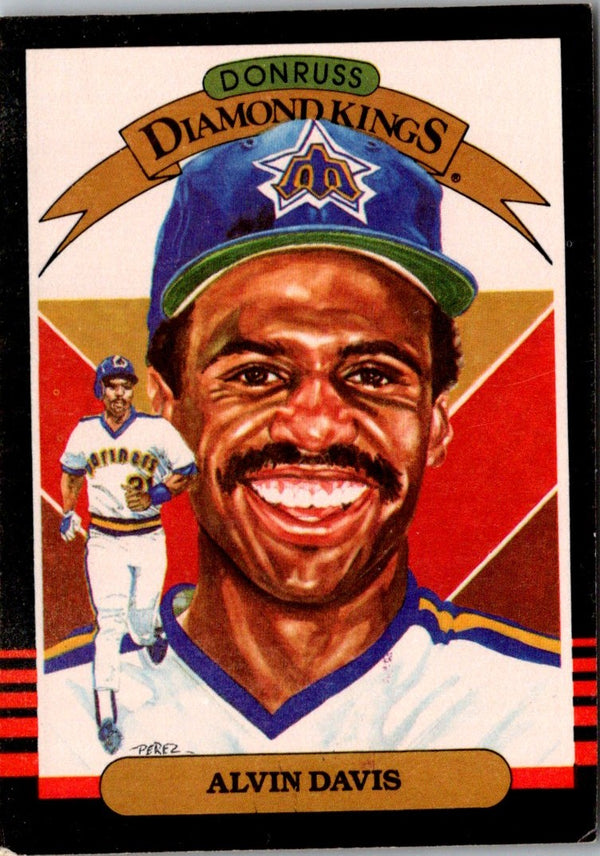 1985 Leaf Alvin Davis #18