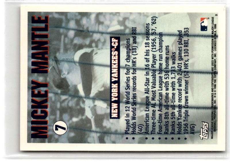 1997 Scoreboard Mickey Mantle Mickey Mantle