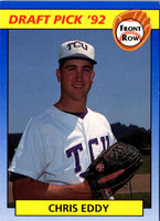 1992 Front Row Draft Picks Chris Eddy #56
