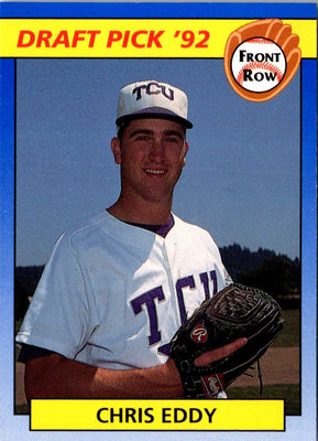 1992 Front Row Draft Picks Chris Eddy #56