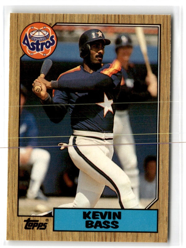 1987 Topps Tiffany Kevin Bass #85