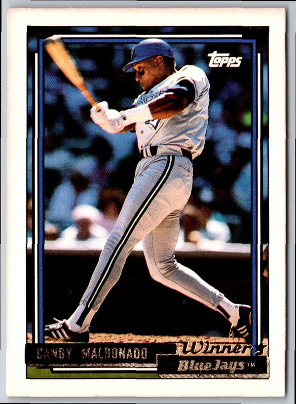 1992 Topps Gold Winners Candy Maldonado #507