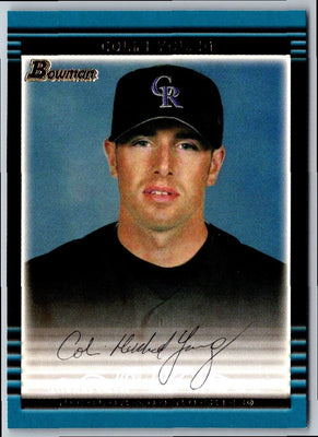 2002 Bowman Colin Young #346 Rookie