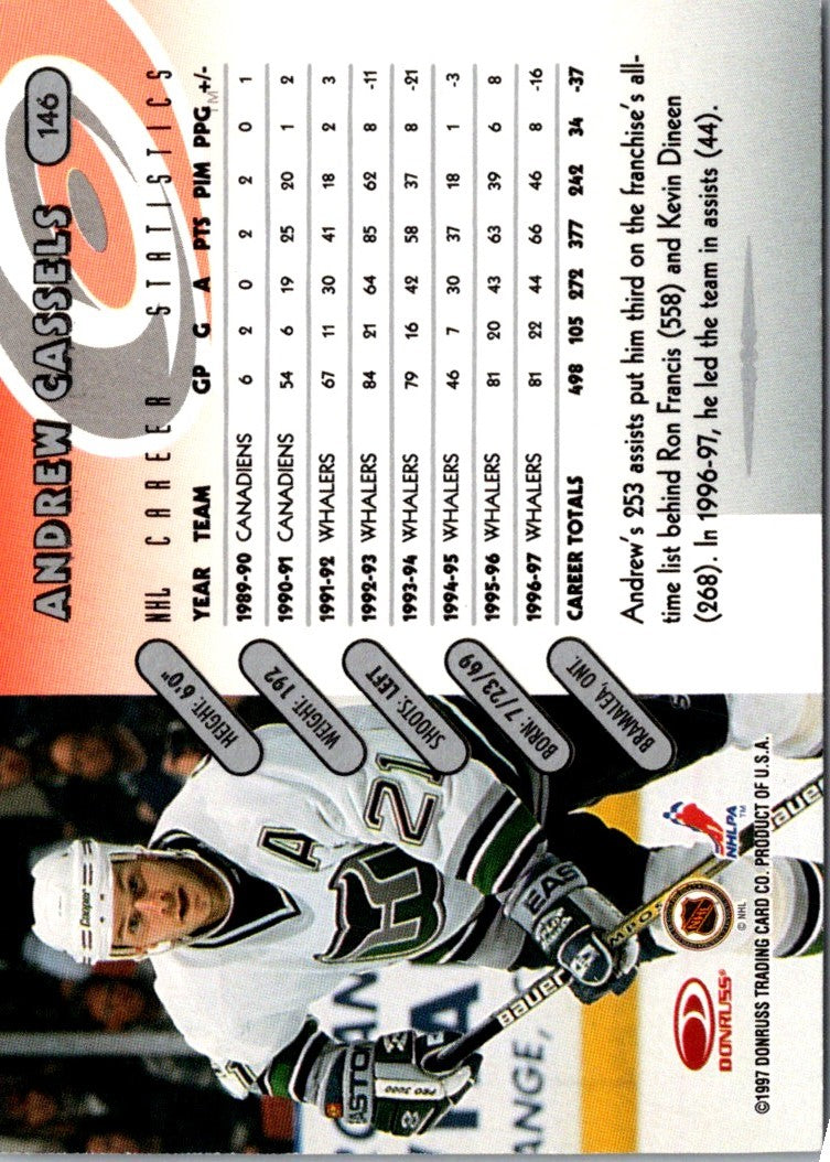 1997 Donruss Andrew Cassels