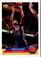 1992 Upper Deck McDonald's Derrick Coleman #P26