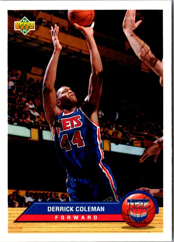 1992 Upper Deck McDonald's Derrick Coleman #P26