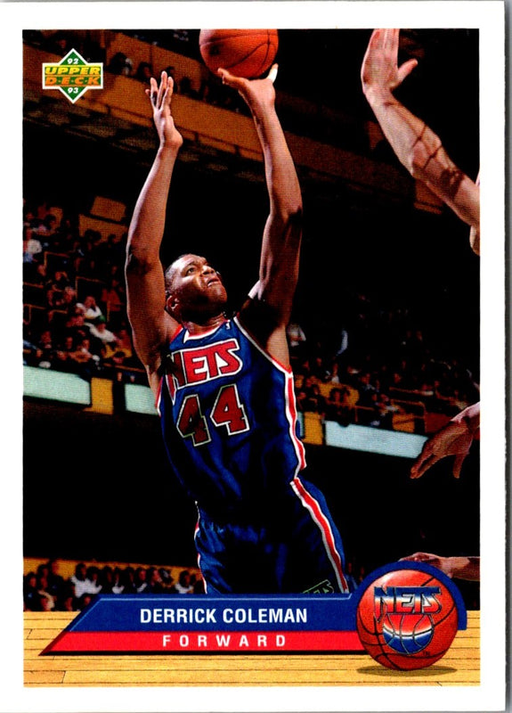 1992 Upper Deck McDonald's Derrick Coleman #P26