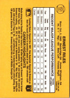 1987 Donruss Ernest Riles #151