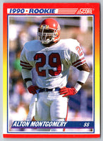 1990 Score Alton Montgomery #649 Rookie