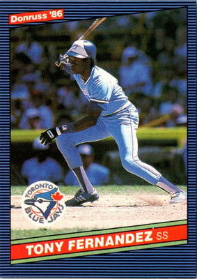 1986 Leaf Tony Fernandez #45