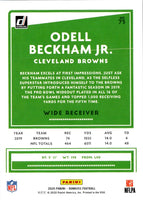2020 Donruss Aqueous Test Odell Beckham Jr. #73