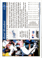 1994 Score Raul Mondesi #618