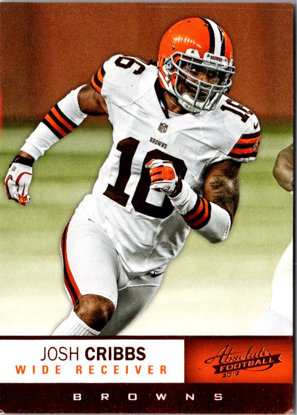 2012 Panini Absolute Josh Cribbs #12