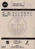 2008 O-Pee-Chee Andrew Cogliano #445