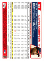 2004 Topps Opening Day Garret Anderson #90