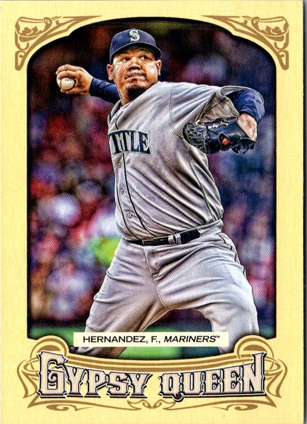 2014 Topps Gypsy Queen Felix Hernandez #123