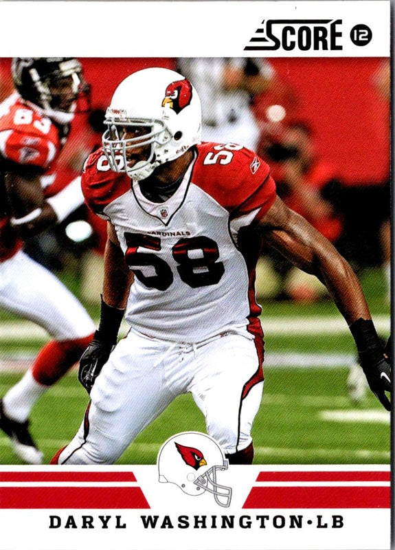 2012 Score Daryl Washington #72
