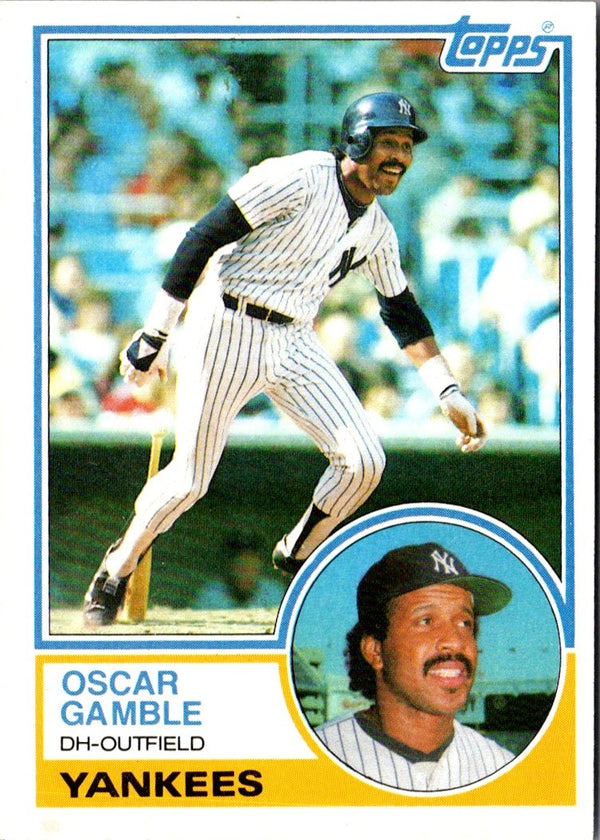 1983 Topps Oscar Gamble #19