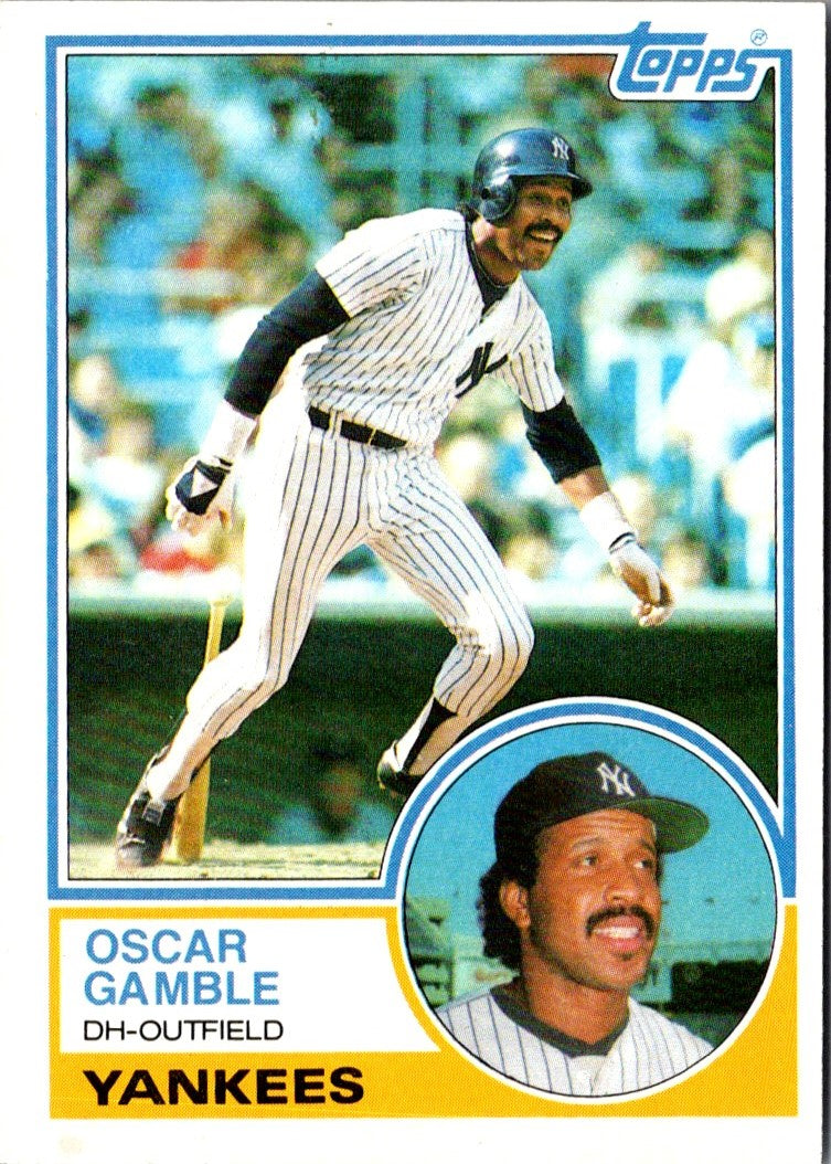 1983 Topps Oscar Gamble