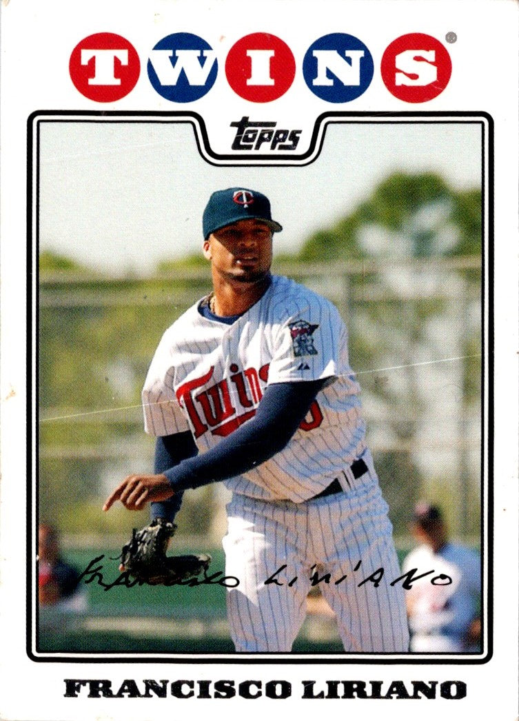 2008 Topps Francisco Liriano